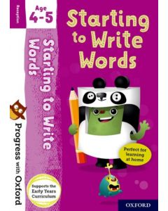 Progress with Oxford: Starting to Write Words
