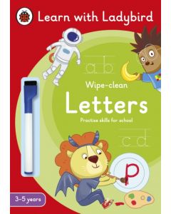 Letters: A Learn with Ladybird Wipe-Clean Activity Book 3-5 years