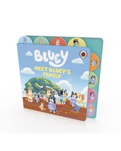 Bluey: Meet Bluey's Family: Tabbed Board Book