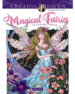 Creative Haven Magical Fairies Coloring Book
