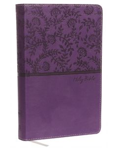 NKJV, Deluxe Gift Bible, Leathersoft, Purple, Red Letter, Comfort Print