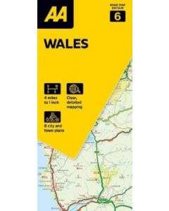 AA Road Map Wales