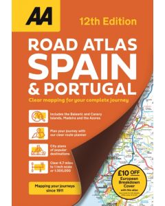AA Road Atlas Spain & Portugal
