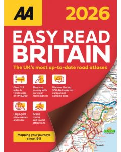 AA Easy Read Atlas Britain 2026