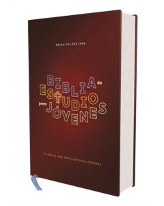 RVR60, Biblia de Estudio para Jovenes, Tapa Dura, Palabras de Jesus en Rojo, Comfort Print