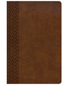 CSB Everyday Study Bible, British Tan LeatherTouch