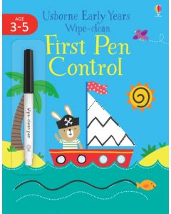 Early Years Wipe-Clean First Pen Control