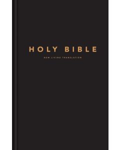 NLT Large Print Pew Bible, Black