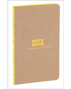 Kraft and Yellow Small Bullet Journal
