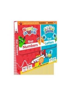 Numberblocks and Alphablocks: My First Numbers and Letters Set (4 wipe-clean books with pens included)