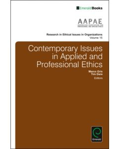 Contemporary Issues in Applied and Professional Ethics