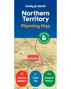 Lonely Planet Northern Territory Planning Map