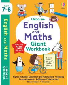 Usborne English and Maths Giant Workbook 7-8