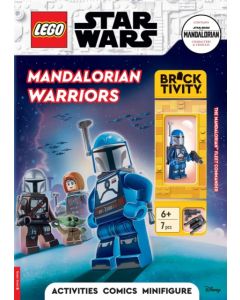 LEGO® Star Wars™: Mandalorian Warriors Activity Book (with Mandalorian Fleet Commander LEGO minifigure)