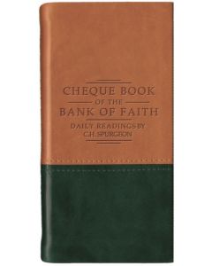 Chequebook of the Bank of Faith – Tan/Green