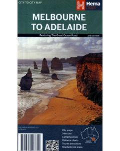 Melbourne to Adelaide Map