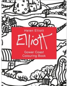 Helen Elliott Concertina Colouring Book: Gower Coast
