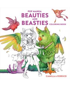 Pop Manga Beauties and Beasties Coloring Book