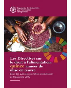 Les Directives sur le droit a l'alimentation: quinze annees de mise en ouvre