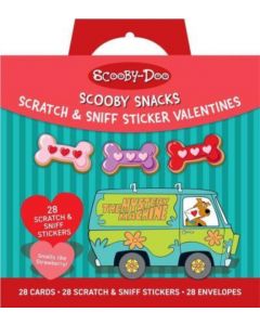 Scooby-Doo: Scooby Snacks Scratch & Sniff Sticker Valentines